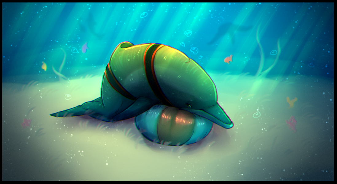 Pablo in the reef tank